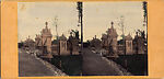 [80 Stereographic Views of Terrace Stonework:  Close-Up Sections and Distant Views, Central Park, New York], Various, American, Albumen silver prints