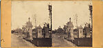 [80 Stereographic Views of Terrace Stonework:  Close-Up Sections and Distant Views, Central Park, New York], Various, American, Albumen silver prints