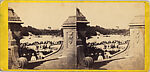 [80 Stereographic Views of Terrace Stonework:  Close-Up Sections and Distant Views, Central Park, New York], Various, American, Albumen silver prints