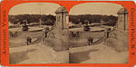 [80 Stereographic Views of Terrace Stonework:  Close-Up Sections and Distant Views, Central Park, New York], Various, American, Albumen silver prints