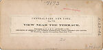 [107  Stereographic Views of Terrace:  Distant Views, Central Park, New York], Various, American, Albumen silver prints