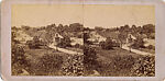 [107  Stereographic Views of Terrace:  Distant Views, Central Park, New York], Various, American, Albumen silver prints