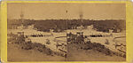 [107  Stereographic Views of Terrace:  Distant Views, Central Park, New York], Various, American, Albumen silver prints