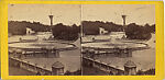 [107  Stereographic Views of Terrace:  Distant Views, Central Park, New York], Various, American, Albumen silver prints