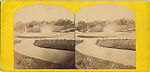 [107  Stereographic Views of Terrace:  Distant Views, Central Park, New York], Various, American, Albumen silver prints