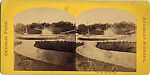 [107  Stereographic Views of Terrace:  Distant Views, Central Park, New York], Various, American, Albumen silver prints