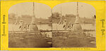 [107  Stereographic Views of Terrace:  Distant Views, Central Park, New York], Various, American, Albumen silver prints
