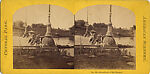 [107  Stereographic Views of Terrace:  Distant Views, Central Park, New York], Various, American, Albumen silver prints