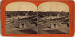 [107  Stereographic Views of Terrace:  Distant Views, Central Park, New York], Various, American, Albumen silver prints