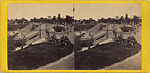 [107  Stereographic Views of Terrace:  Distant Views, Central Park, New York], Various, American, Albumen silver prints