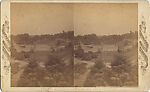 [107  Stereographic Views of Terrace:  Distant Views, Central Park, New York], Various, American, Albumen silver prints