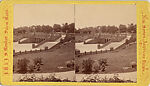 [107  Stereographic Views of Terrace:  Distant Views, Central Park, New York], Various, American, Albumen silver prints