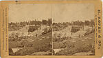[107  Stereographic Views of Terrace:  Distant Views, Central Park, New York], Various, American, Albumen silver prints