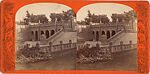 [107  Stereographic Views of Terrace:  Distant Views, Central Park, New York], Various, American, Albumen silver prints
