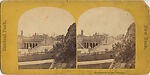 [107  Stereographic Views of Terrace:  Distant Views, Central Park, New York], Various, American, Albumen silver prints