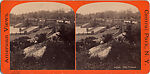 [107  Stereographic Views of Terrace:  Distant Views, Central Park, New York], Various, American, Albumen silver prints