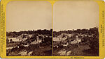 [107  Stereographic Views of Terrace:  Distant Views, Central Park, New York], Various, American, Albumen silver prints
