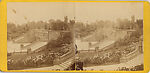 [107  Stereographic Views of Terrace:  Distant Views, Central Park, New York], Various, American, Albumen silver prints