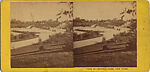 [107  Stereographic Views of Terrace:  Distant Views, Central Park, New York], Various, American, Albumen silver prints