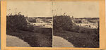 [107  Stereographic Views of Terrace:  Distant Views, Central Park, New York], Various, American, Albumen silver prints