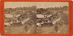 [107  Stereographic Views of Terrace:  Distant Views, Central Park, New York], Various, American, Albumen silver prints