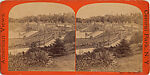 [107  Stereographic Views of Terrace:  Distant Views, Central Park, New York], Various, American, Albumen silver prints