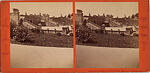 [107  Stereographic Views of Terrace:  Distant Views, Central Park, New York], Various, American, Albumen silver prints