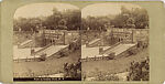 [107  Stereographic Views of Terrace:  Distant Views, Central Park, New York], Various, American, Albumen silver prints
