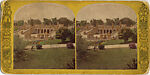 [107  Stereographic Views of Terrace:  Distant Views, Central Park, New York], Various, American, Albumen silver prints