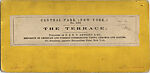 [107  Stereographic Views of Terrace:  Distant Views, Central Park, New York], Various, American, Albumen silver prints
