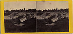 [107  Stereographic Views of Terrace:  Distant Views, Central Park, New York], Various, American, Albumen silver prints