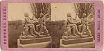 [29 Stereographic View of Auld Lang Syne Statue, Central Park, New York], Various, American, Albumen silver prints