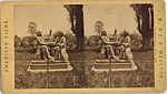 [29 Stereographic View of Auld Lang Syne Statue, Central Park, New York], Various, American, Albumen silver prints
