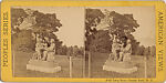 [29 Stereographic View of Auld Lang Syne Statue, Central Park, New York], Various, American, Albumen silver prints