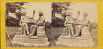 [29 Stereographic View of Auld Lang Syne Statue, Central Park, New York], Various, American, Albumen silver prints