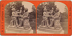 [29 Stereographic View of Auld Lang Syne Statue, Central Park, New York], Various, American, Albumen silver prints