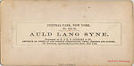 [29 Stereographic View of Auld Lang Syne Statue, Central Park, New York], Various, American, Albumen silver prints