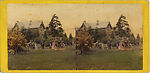 [29 Stereographic View of Auld Lang Syne Statue, Central Park, New York], Various, American, Albumen silver prints