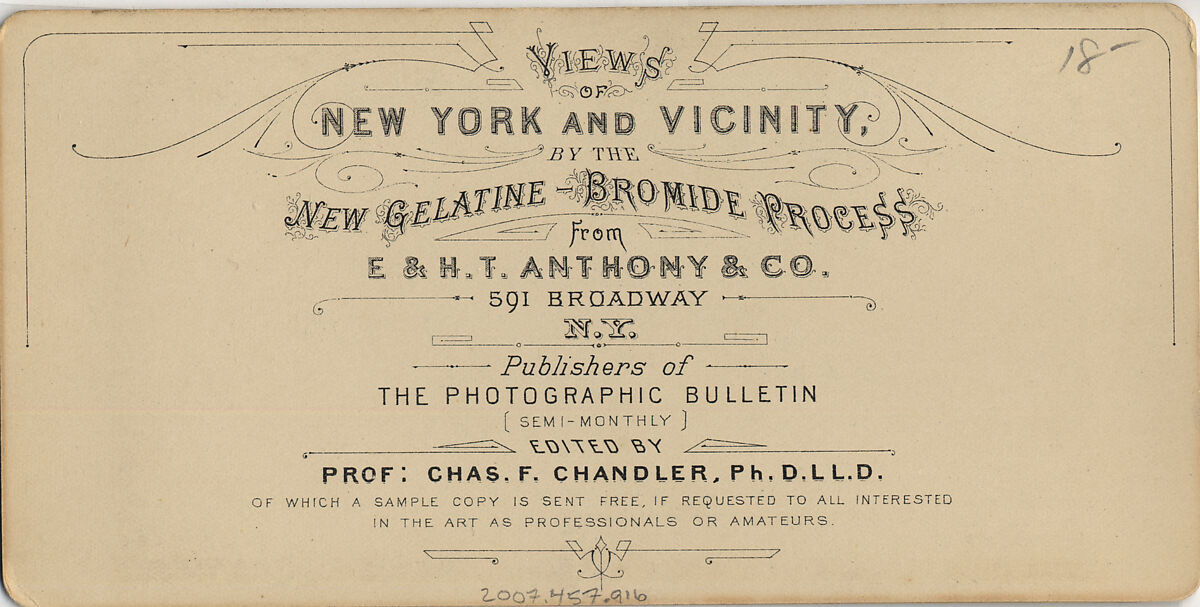 [Stereographic View of Statue of Simon Bolivar by R. de la Cora, Central Park, New York], Edward Anthony (American, 1818–1888), Gelatin silver print from glass negative