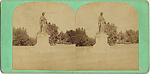 [17 Stereographic Views of Commerce Statue, Central Park, New York], Various, American, Albumen silver prints