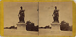 [17 Stereographic Views of Commerce Statue, Central Park, New York], Various, American, Albumen silver prints