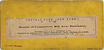 [17 Stereographic Views of Commerce Statue, Central Park, New York], Various, American, Albumen silver prints