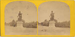 [17 Stereographic Views of Commerce Statue, Central Park, New York], Various, American, Albumen silver prints