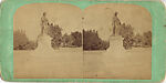 [17 Stereographic Views of Commerce Statue, Central Park, New York], Various, American, Albumen silver prints