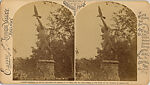 [3 Stereographic Views of Falconer Statue, Central Park, New York], Various, American, Albumen silver prints