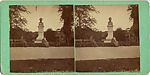 [7 Stereographic Views of Humboldt Statue, Central Park, New York], Various, American, Albumen silver prints