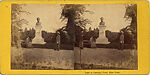 [7 Stereographic Views of Humboldt Statue, Central Park, New York], Various, American, Albumen silver prints