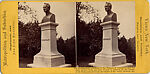 [7 Stereographic Views of Humboldt Statue, Central Park, New York], Various, American, Albumen silver prints