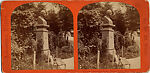 [22 Stereographic Views of Johann C. F. von Schiller Monument, Central Park, New York], Various, American, Albumen silver prints