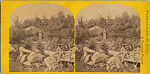 [22 Stereographic Views of Johann C. F. von Schiller Monument, Central Park, New York], Various, American, Albumen silver prints